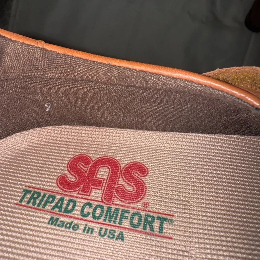 SAS Tripad Comfort Roamer Women's 9 Chestnut Brown Leather Mary Jane Shoes USA